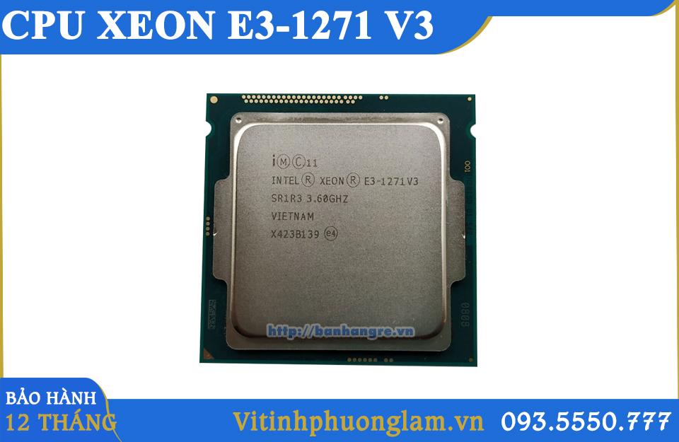 Intel® Xeon® E3-1271 V3 (8M bộ nhớ đệm, 3,60 GHz)