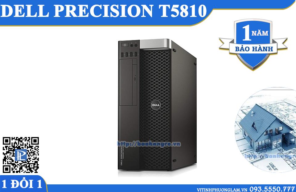 Máy Trạm Dell Precision T5810 / Xeon E5-1660 V4 (3.2Ghz / 16 Luồng) / DDR4 32Gb / SSD NVme 256Gb / Quadro M2000 (4GB) Giá: 14,500,000 VNĐ