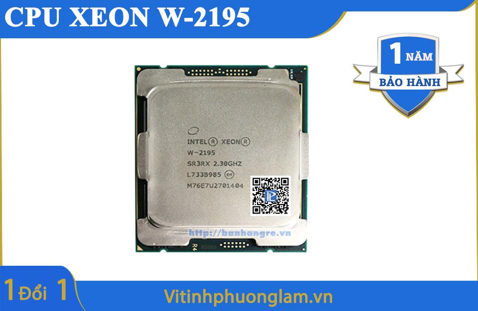 Intel® Xeon® W-2195 ( (24,75M bộ nhớ đệm, 2,30 GHz)