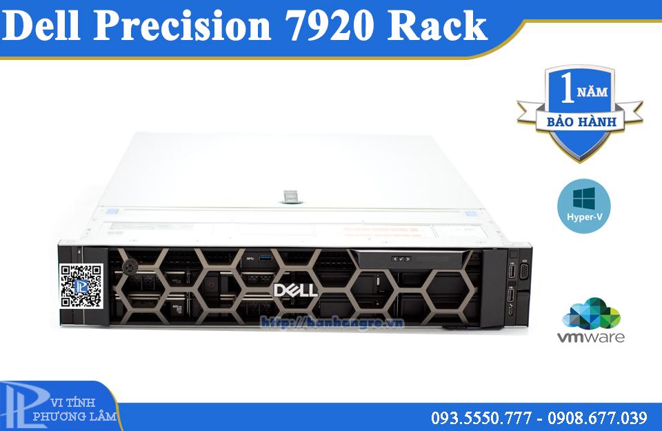Dell Precision 7920 Rack 2U Workstation / Dual Xeon Gold 6152 (44 Core / 88 Threads) / Ram DDR4 128GB / 8 Slot HDD 3.5in