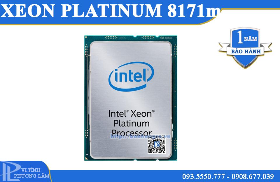 Intel Xeon Platinum 8171m (2.6Ghz / 26 Lõi / 52 Luồng) Socket 3647