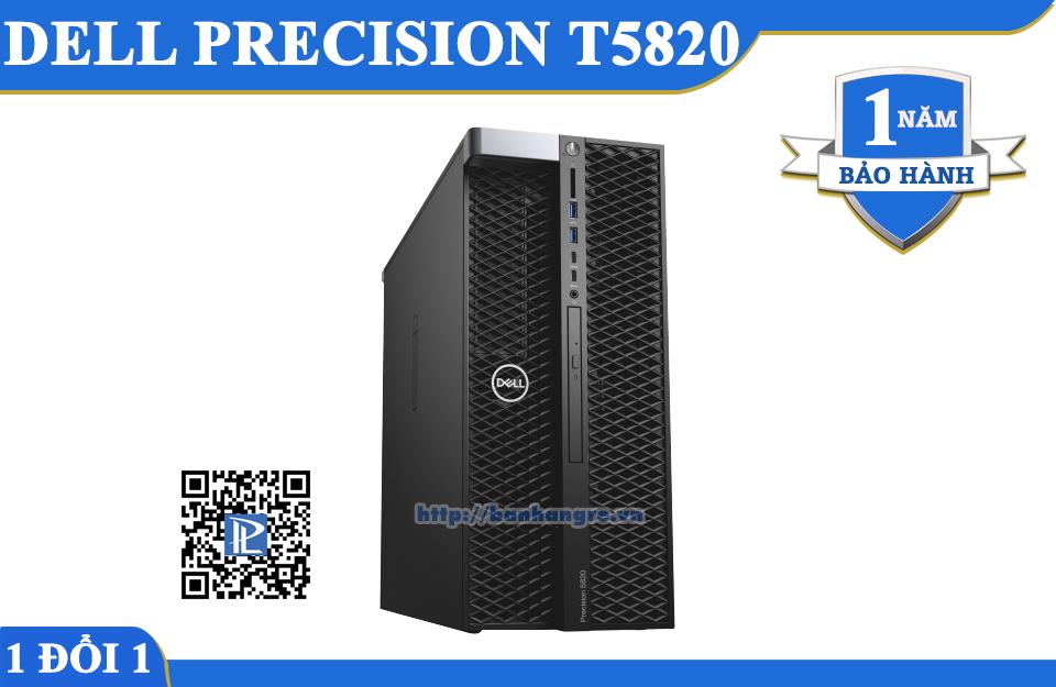 Máy Trạm Dell Precision T5820 / Xeon W-2133 (3.6Ghz / 12 Luồng) / DDR4 32Gb / SSD NVme 512Gb / GTX 1660s  (6GB)